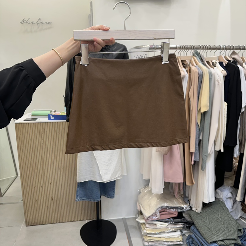 THE LOW東大門代購女士新款人氣休閑熱賣26春夏真品短裙THE LOW短裙圖色1