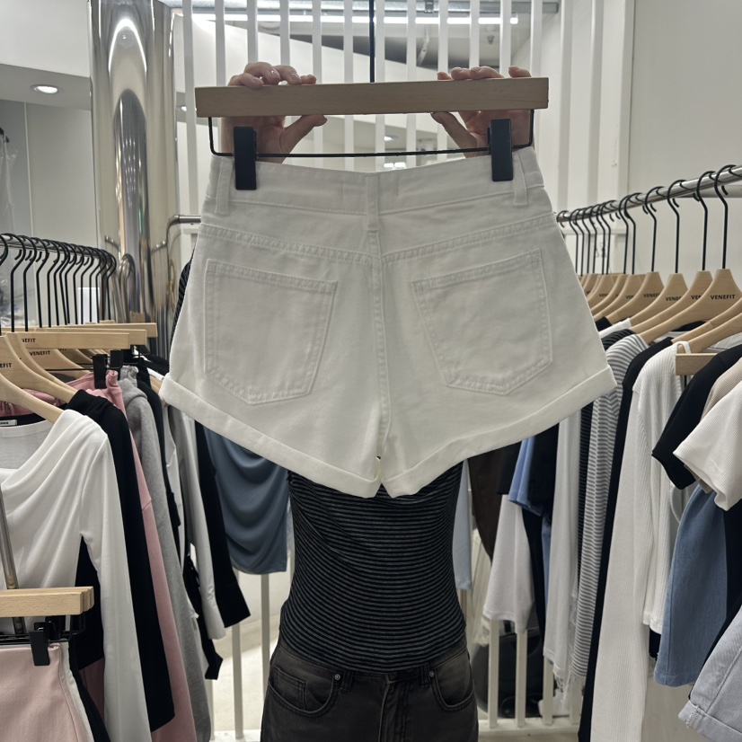 VENEFIT東大門代購女士新款真品26春夏職業人氣時尚休閑短褲VENEFIT/JENNIE短褲