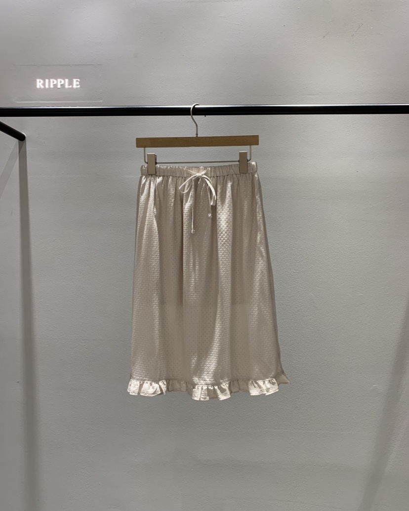 RIPPLE-P東大門代購女裝新款26春夏真品職業半身裙中短裙RIPPLE-P半身裙/中短裙圖色1