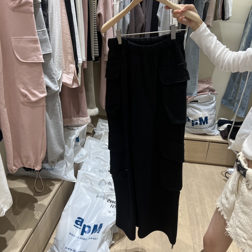 MEMOIRE韓國代購女士新款真品休閑職業26春夏熱賣人氣休閑褲MEMOIRE休閑褲圖色3