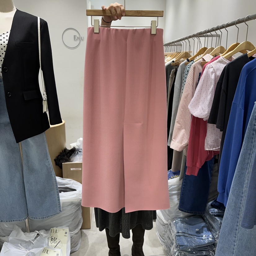 EN.U東大門直郵女裝新品人氣熱賣休閑職業時尚26春夏長裙EN.U長裙