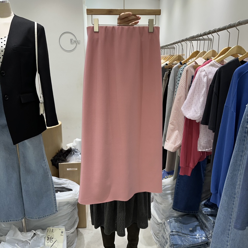 EN.U東大門直郵女裝新品人氣熱賣休閑職業時尚26春夏長裙EN.U長裙圖色1