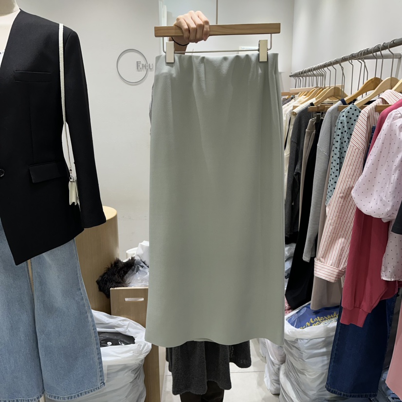 EN.U東大門直郵女裝新品人氣熱賣休閑職業時尚26春夏長裙EN.U長裙圖色2