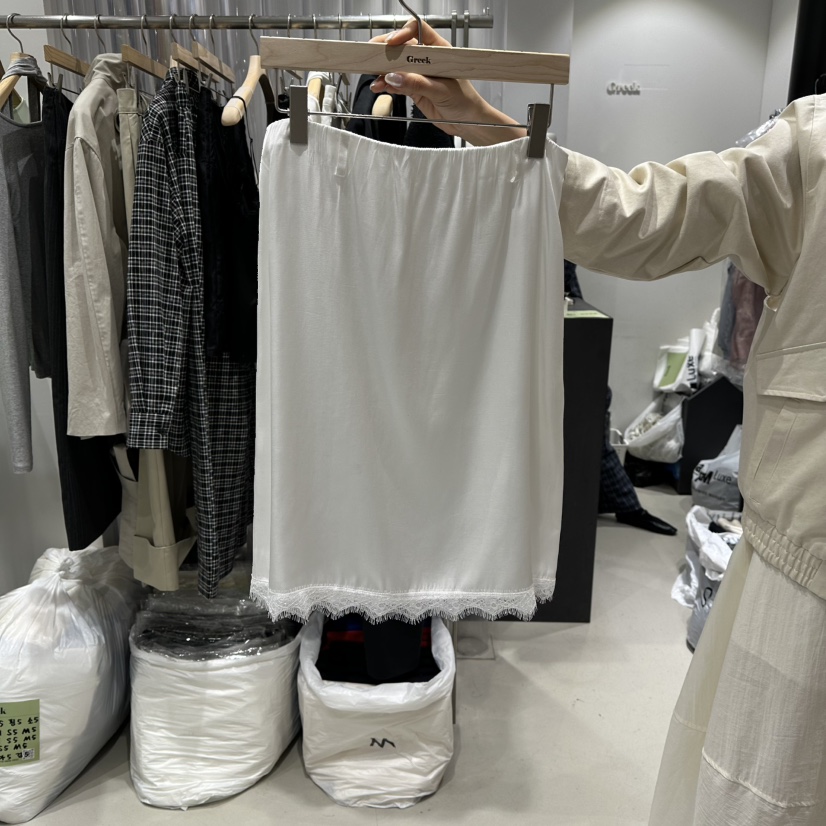 GREEK東大門實拍女士新品推薦熱賣真品休閑半身裙中短裙蕾絲GREEK半身裙/中短裙圖色1