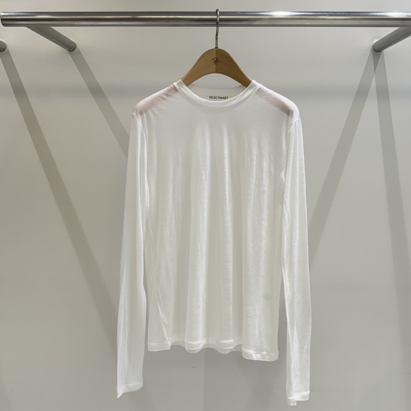 SELECT MARKET韓國代購女士新品熱賣真品26春夏休閑長袖T恤SELECT MARKET長袖T恤圖色3