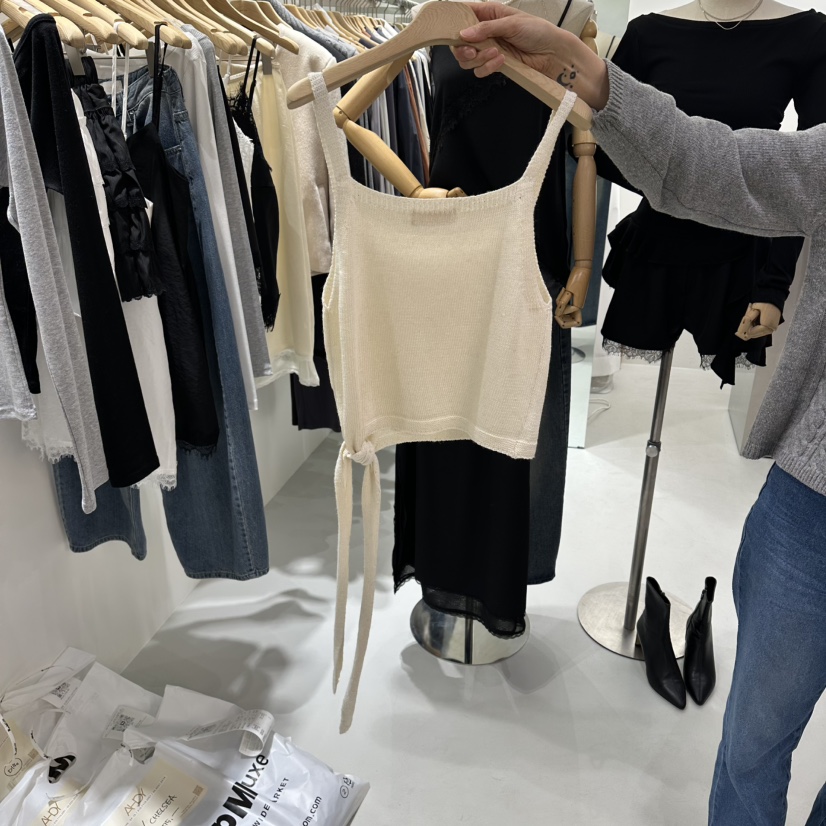 AHOY韓國代購女裝新品職業休閑推薦時尚吊帶背心不含內搭AHOY吊帶/背心
