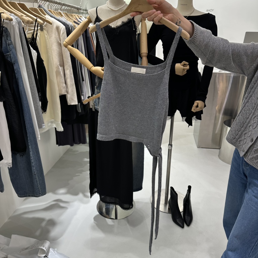 AHOY韓國代購女裝新品職業休閑推薦時尚吊帶背心不含內搭AHOY吊帶/背心圖色3