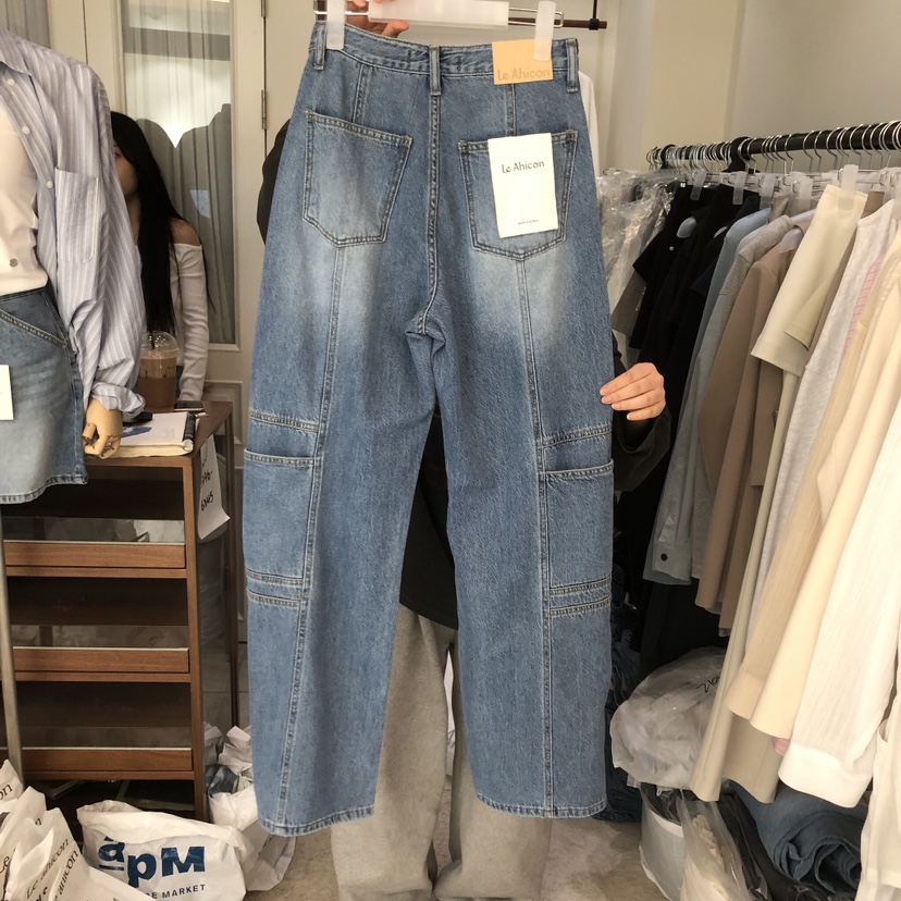 LE AHICON東大門直郵女裝新品26春夏人氣時尚熱賣牛仔褲Le Ahicon牛仔褲