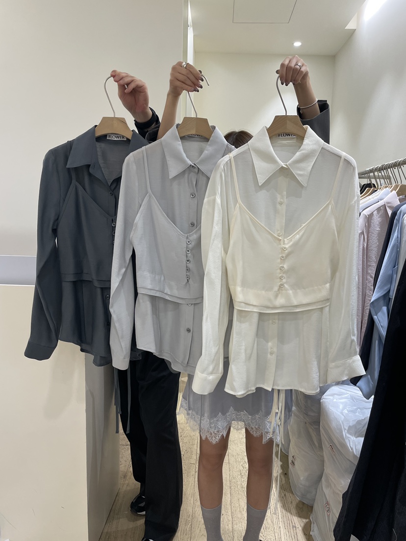 FLOWER-L韓國代購女士新款休閑職業推薦熱賣時尚套裝兩件套FLOWER-L套裝