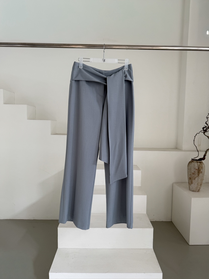 OATMEAL韓國代購女裝新品真品熱賣推薦26春夏職業人氣休閑褲OATMEAL休閑褲圖色2