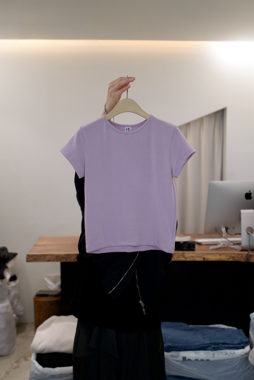 FRIC東大門實拍女士新品推薦職業人氣熱賣真品26春夏時尚T恤FRICT恤圖色2