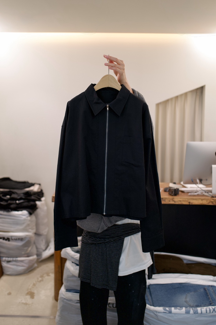 FRIC東大門直郵女裝新品人氣推薦職業真品襯衫蕾絲衫拉鏈FRIC襯衫/蕾絲衫圖色3