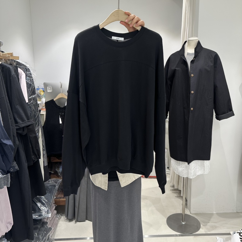 IRVINE韓國直郵女裝新品時尚推薦26春夏休閑人氣職業長袖T恤IRVINE長袖T恤圖色3