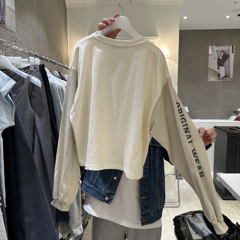 MIXXIN韓國直郵女士新款推薦時尚熱賣真品休閑人氣26春夏衛衣MIXXIN衛衣