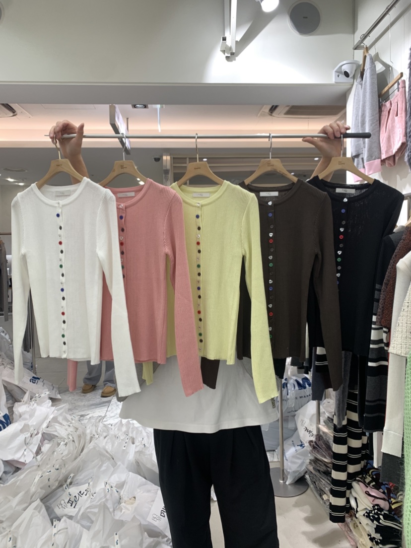 BY BOMI韓國直郵女裝新款休閑26春夏熱賣職業針織衫羊毛衫BY BOMI針織衫