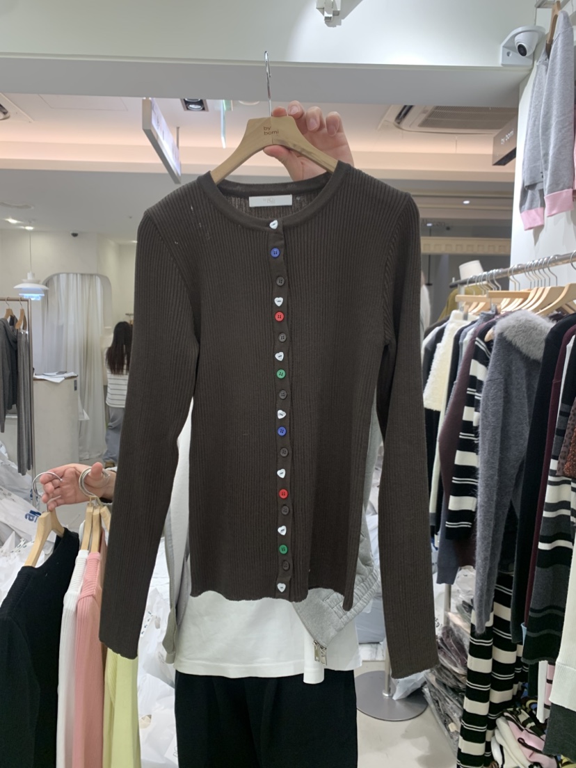 BY BOMI韓國直郵女裝新款休閑26春夏熱賣職業針織衫羊毛衫BY BOMI針織衫圖色4