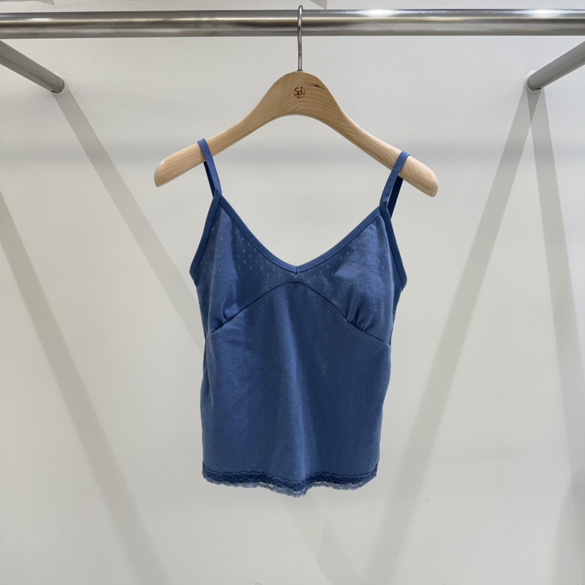 SELECT MARKET東大門代購女士新款26春夏時尚吊帶背心蕾絲SELECT MARKET吊帶/背心圖色1