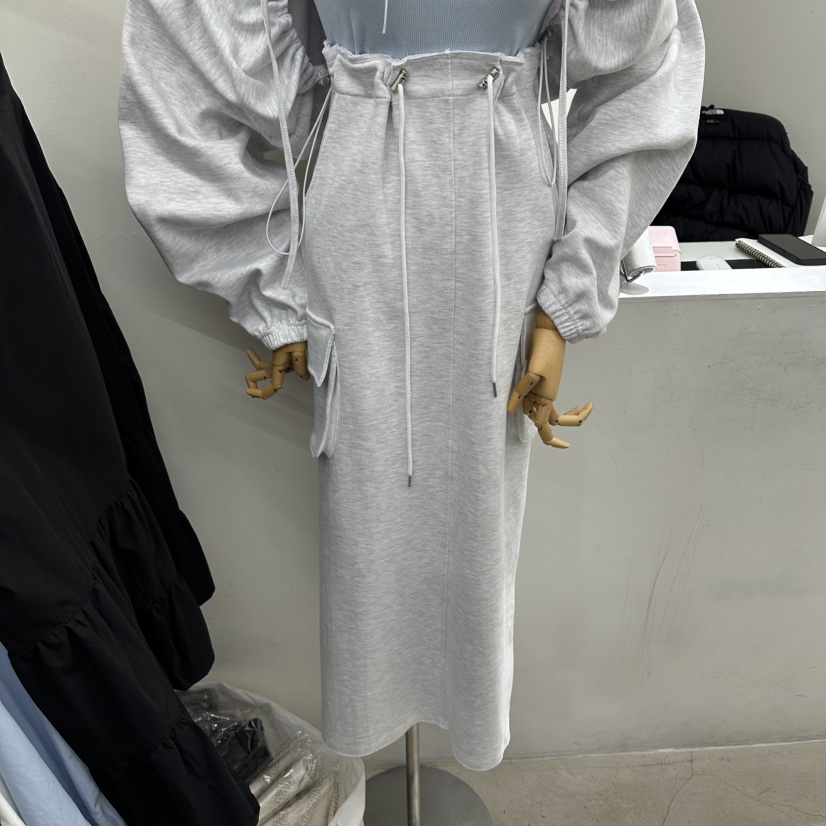 VENEFIT東大門代購女裝新款真品人氣休閑推薦職業時尚長裙VENEFIT/JENNIE長裙圖色2