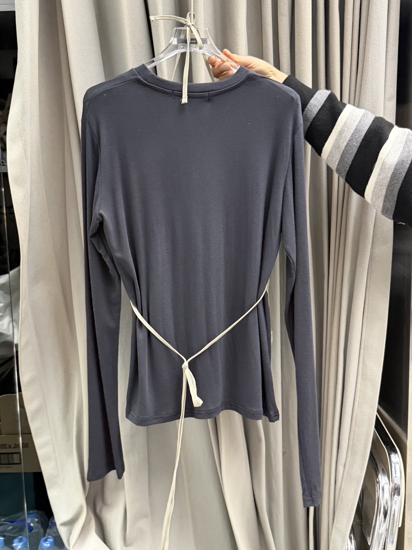 UOOV韓國直郵女士新款時尚26春夏真品熱賣推薦長袖T恤假兩件UOOV長袖T恤