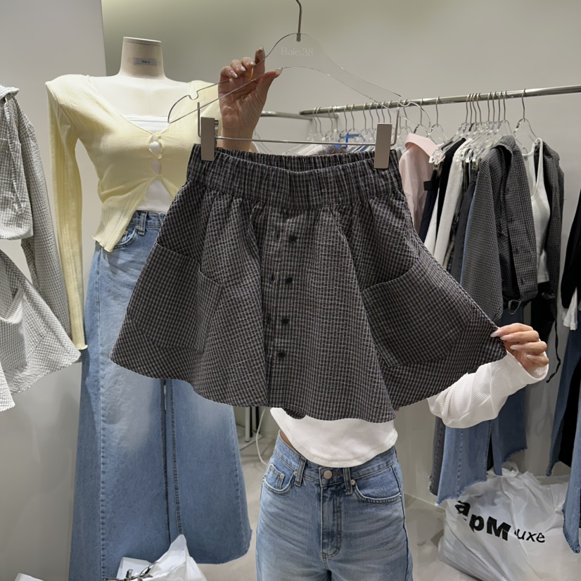 BAIE.38東大門實拍女士新品休閑推薦時尚職業真品26春夏短裙BAIE.38短裙圖色2