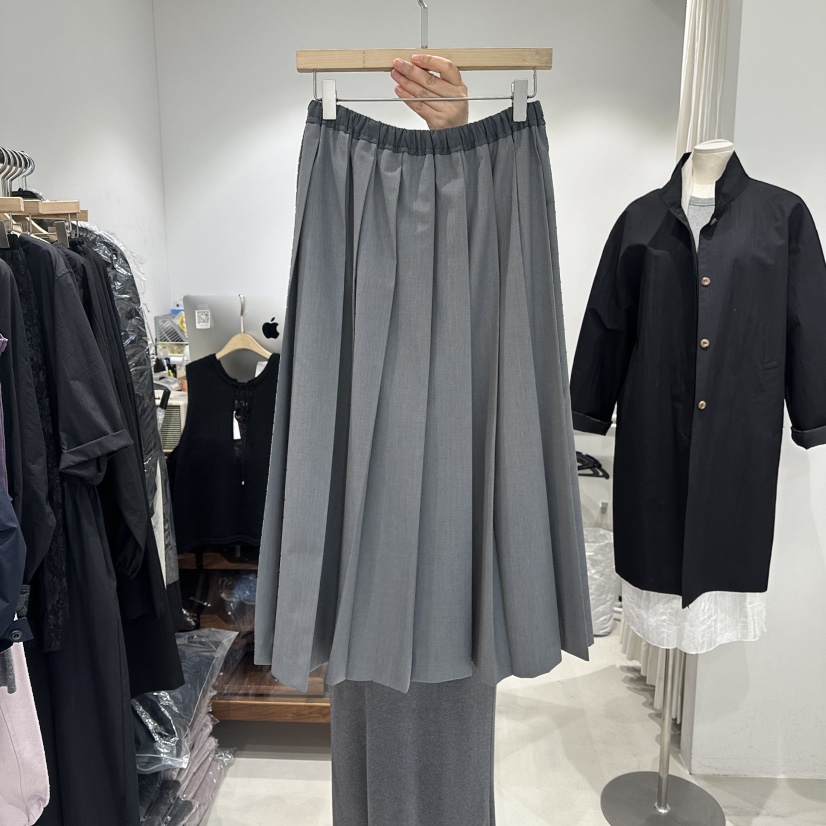 IRVINE東大門實拍女士新品真品熱賣休閑推薦長裙百褶褶裙IRVINE長裙