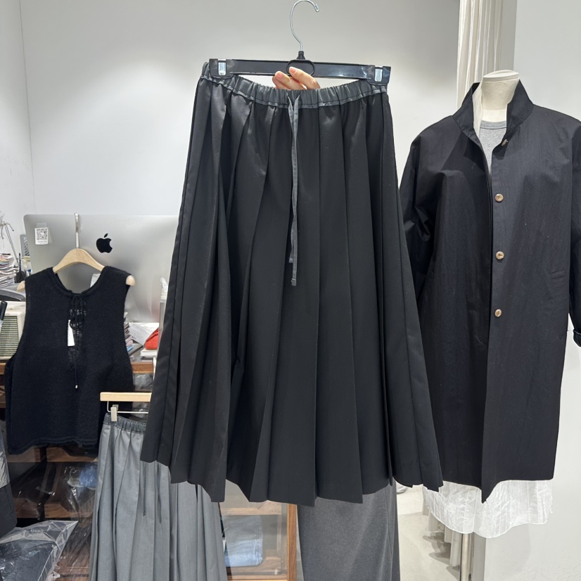 IRVINE東大門實拍女士新品真品熱賣休閑推薦長裙百褶褶裙IRVINE長裙圖色2