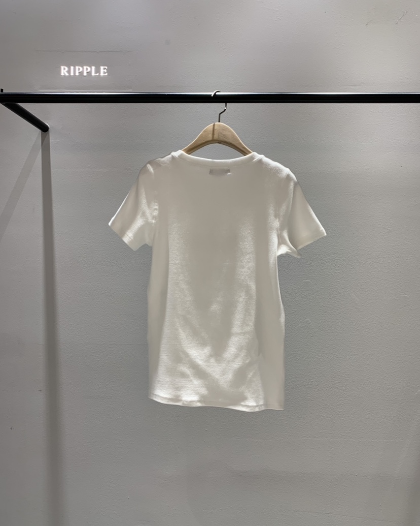 RIPPLE-P東大門代購女裝新款人氣休閑26春夏時尚職業T恤RIPPLE-PT恤