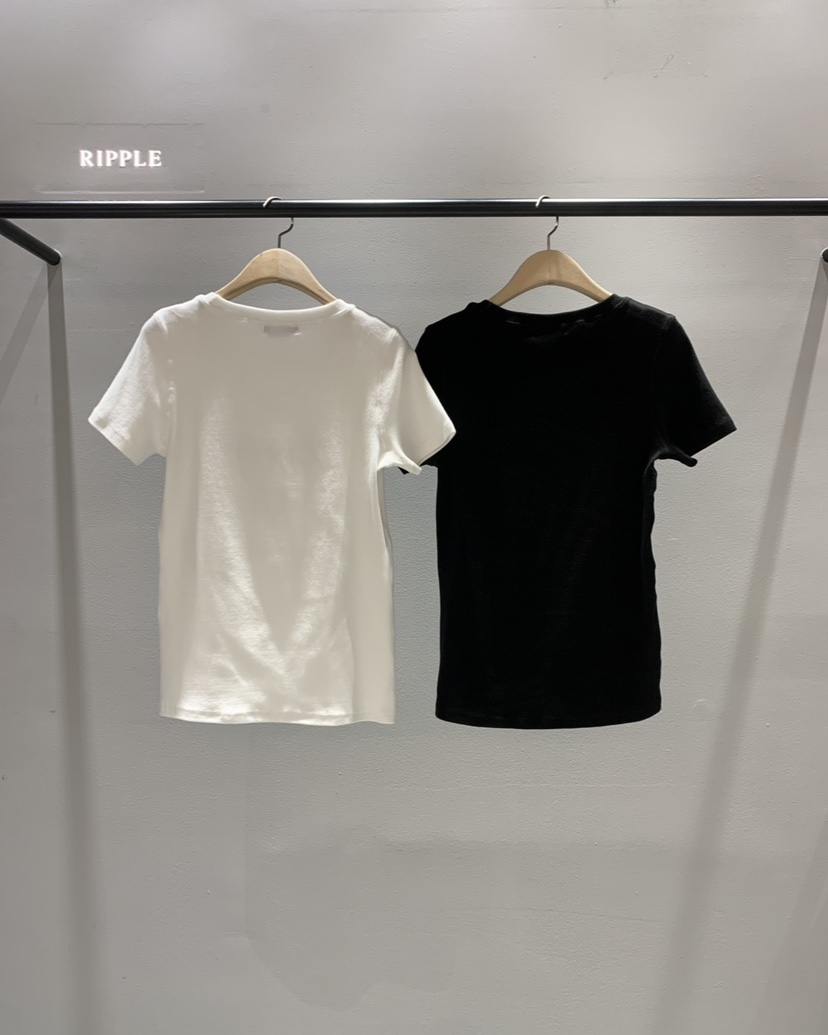RIPPLE-P東大門代購女裝新款人氣休閑26春夏時尚職業T恤RIPPLE-PT恤