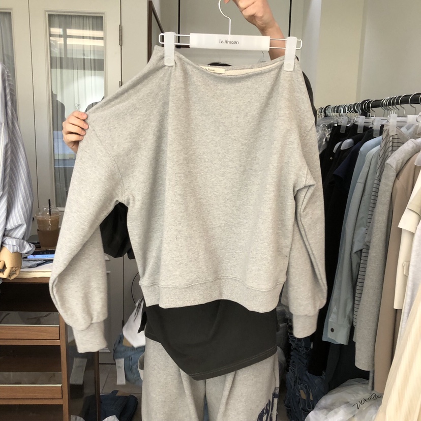 LE AHICON東大門直郵女裝新款人氣熱賣時尚26春夏休閑衛衣Le Ahicon衛衣圖色2