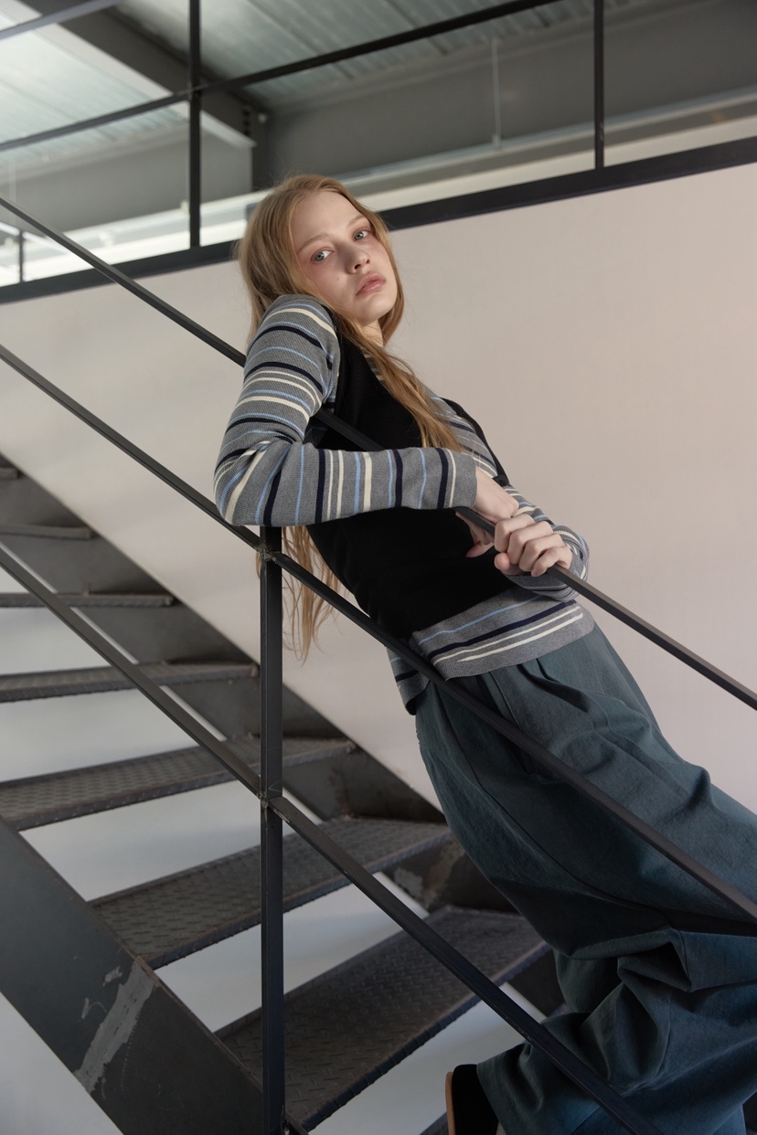 UOOV東大門代購女士新款真品休閑職業人氣26春夏熱賣針織衫UOOV針織衫