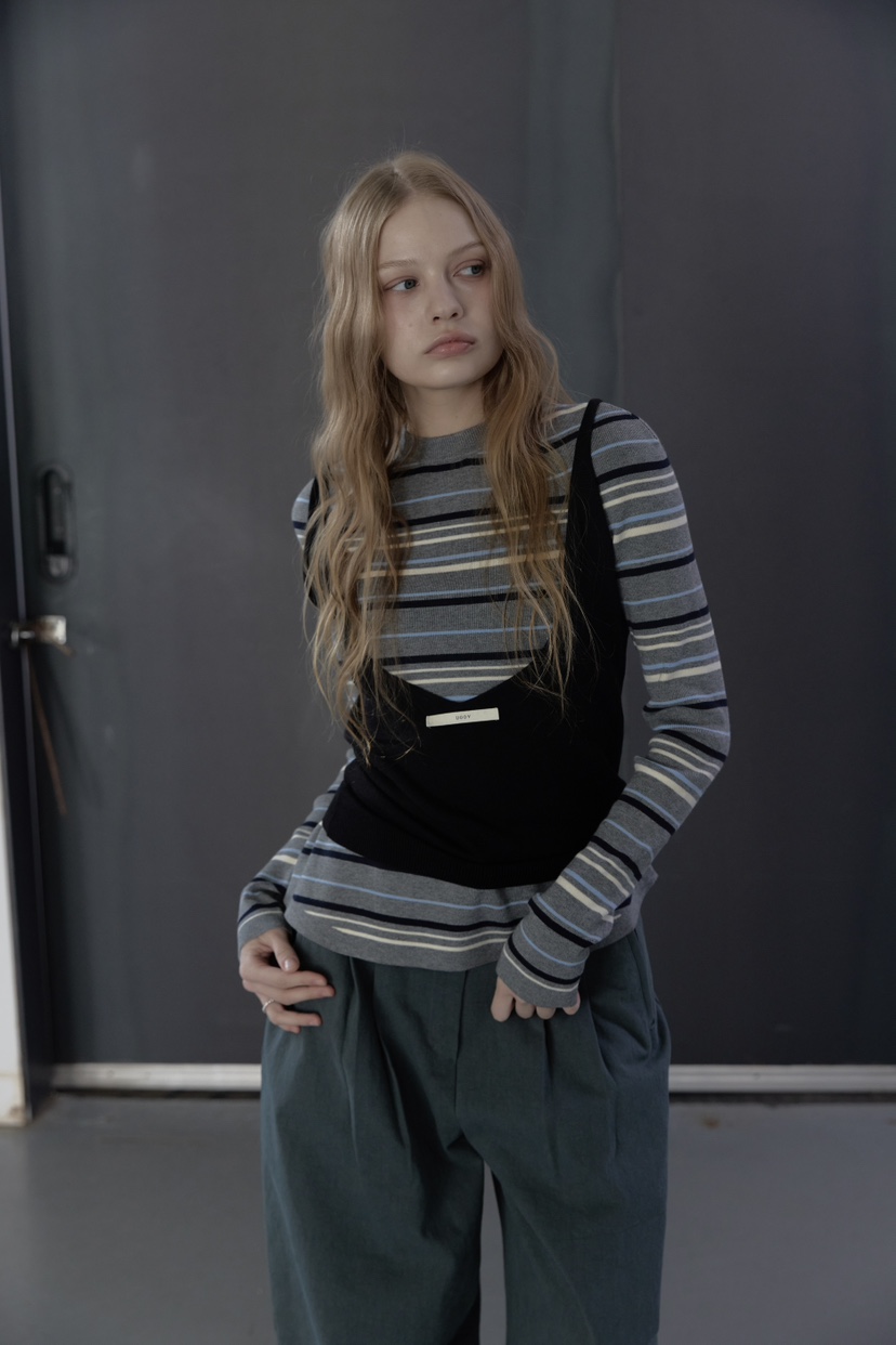 UOOV東大門代購女士新款真品休閑職業人氣26春夏熱賣針織衫UOOV針織衫