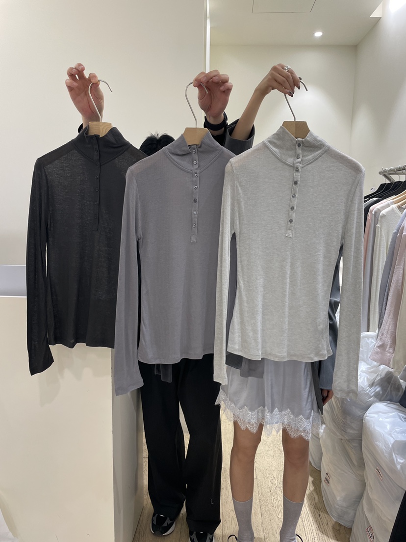 FLOWER-L東大門直郵女裝新款推薦26春夏職業熱賣長袖T恤FLOWER-L長袖T恤