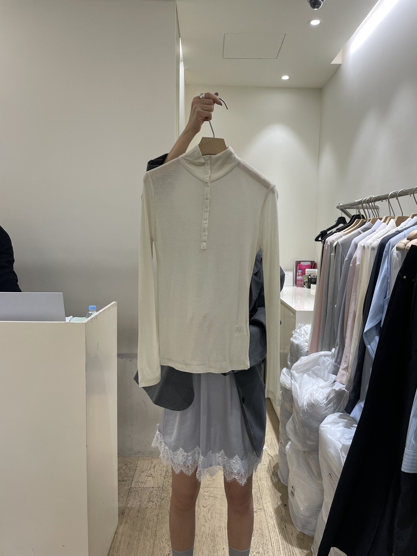 FLOWER-L東大門直郵女裝新款推薦26春夏職業熱賣長袖T恤FLOWER-L長袖T恤圖色2