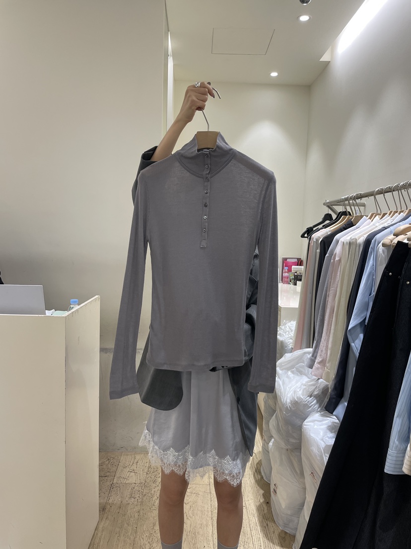 FLOWER-L東大門直郵女裝新款推薦26春夏職業熱賣長袖T恤FLOWER-L長袖T恤圖色3