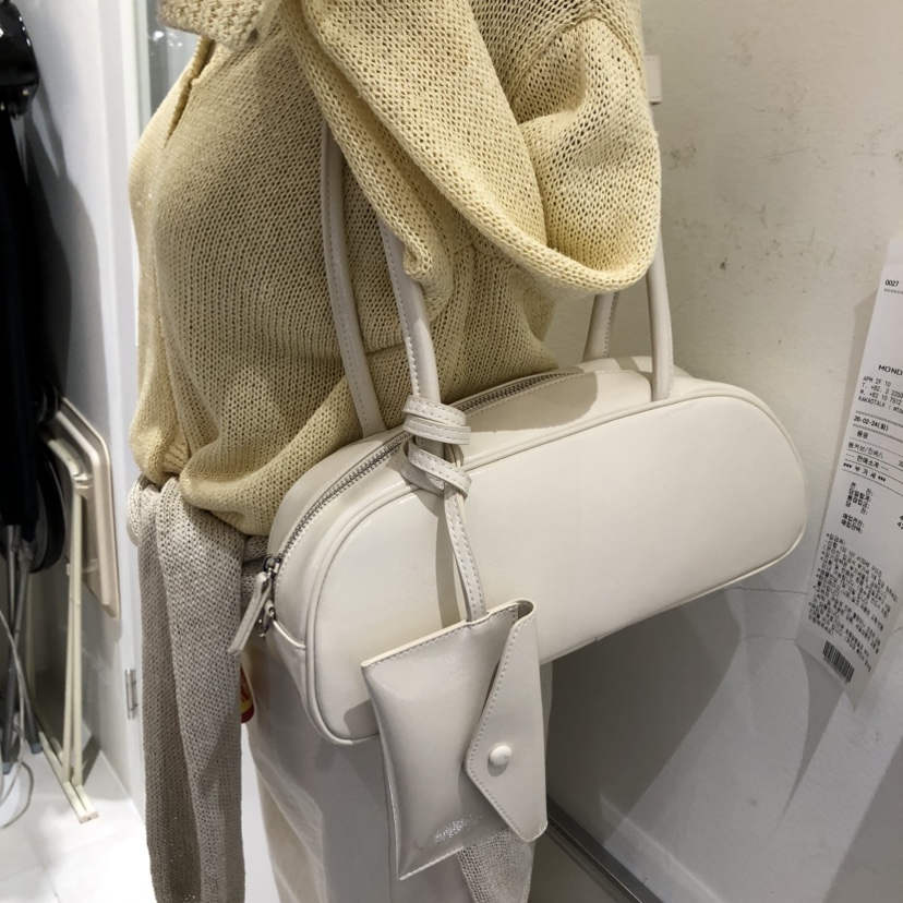 MONDAY TO SUNDAY韓國代購女士新品人氣手提包含小包牛皮MONDAY TO SUNDAY手提包圖色2