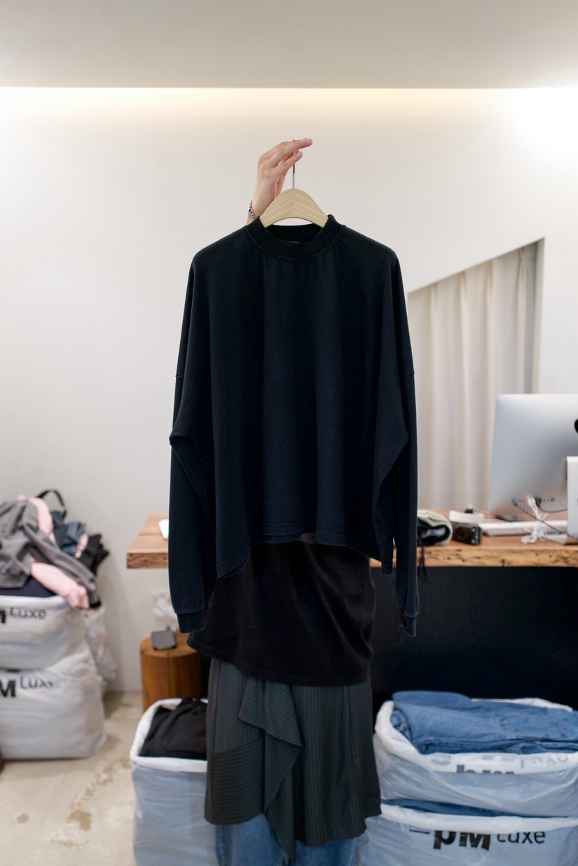 FRIC東大門直郵女士新款推薦時尚休閑26春夏熱賣長袖T恤棉質FRIC長袖T恤圖色4