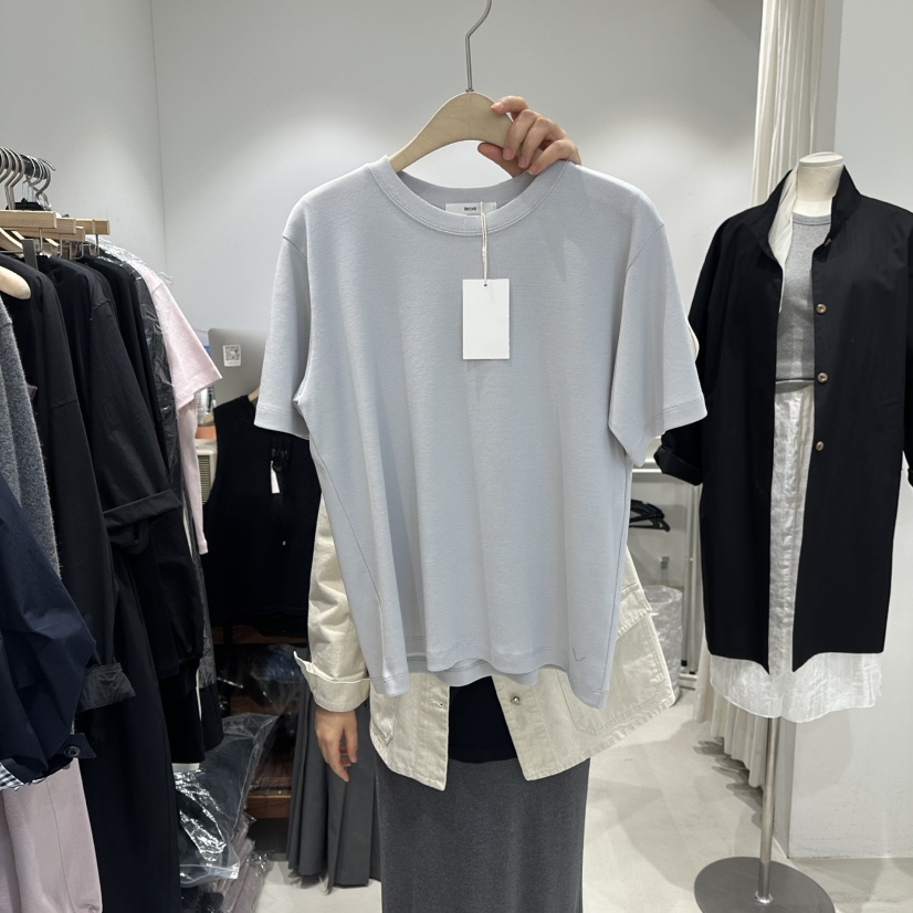 IRVINE韓國直郵女裝新款職業人氣真品26春夏推薦休閑熱賣T恤IRVINET恤圖色3