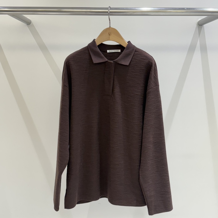 SELECT MARKET東大門直郵女裝新款休閑時尚職業真品長袖T恤SELECT MARKET長袖T恤圖色2