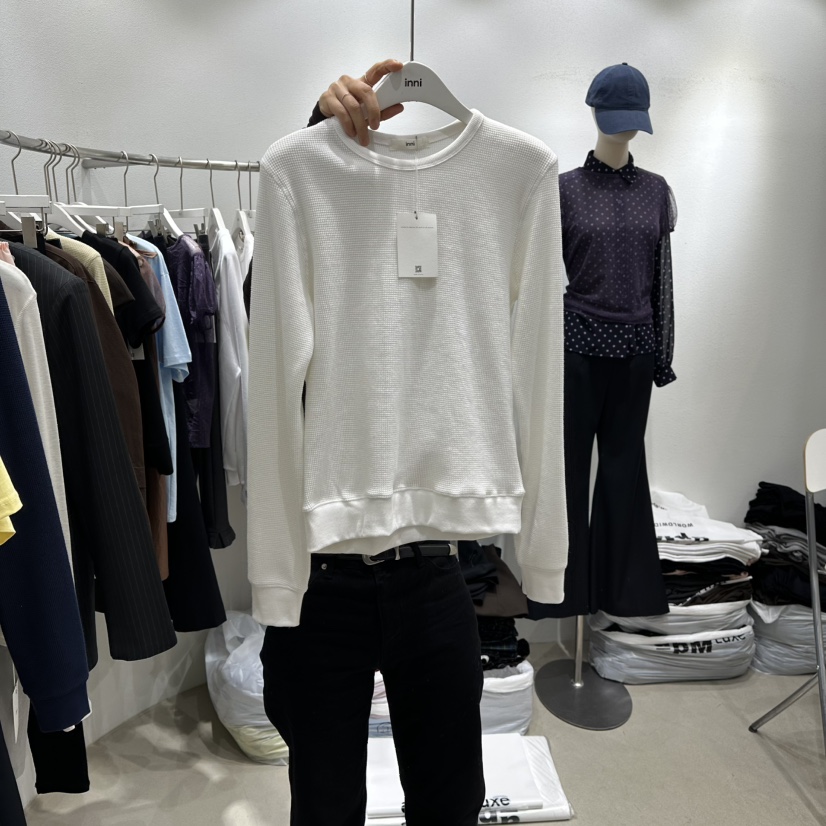INNI東大門代購女士新款熱賣時尚26春夏休閑真品人氣針織衫inni針織衫圖色2