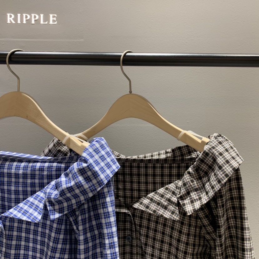 RIPPLE-P韓國代購女士新品推薦熱賣人氣真品26春夏襯衫蕾絲衫RIPPLE-P襯衫/蕾絲衫