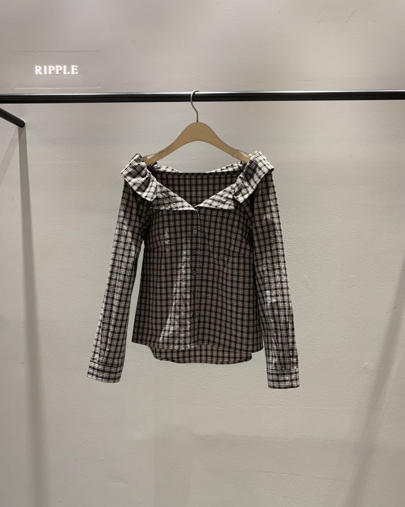 RIPPLE-P韓國代購女士新品推薦熱賣人氣真品26春夏襯衫蕾絲衫RIPPLE-P襯衫/蕾絲衫圖色2