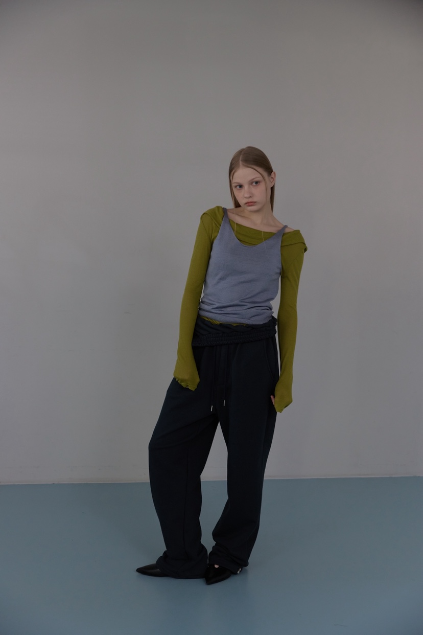 UOOV東大門實拍女士新品休閑真品熱賣26春夏吊帶背心雙面UOOV吊帶/背心