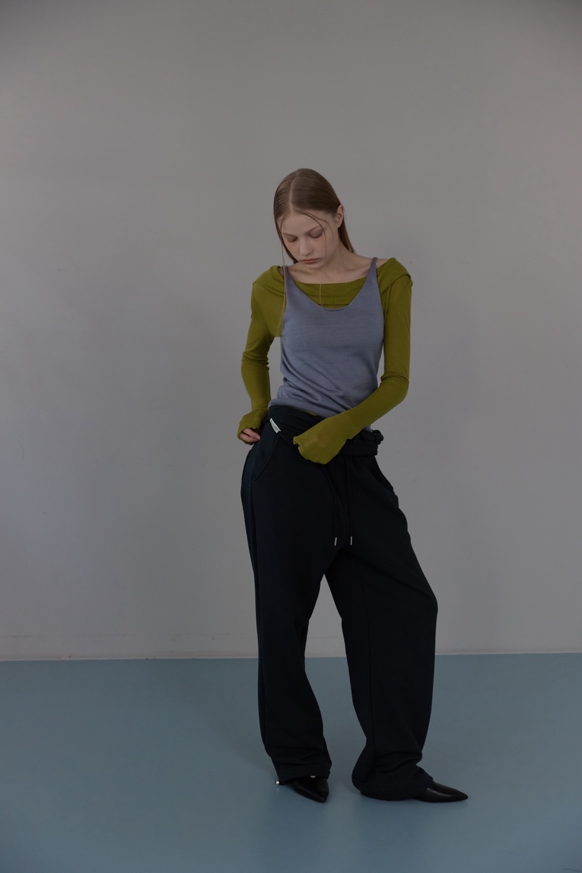 UOOV東大門實拍女士新品休閑真品熱賣26春夏吊帶背心雙面UOOV吊帶/背心