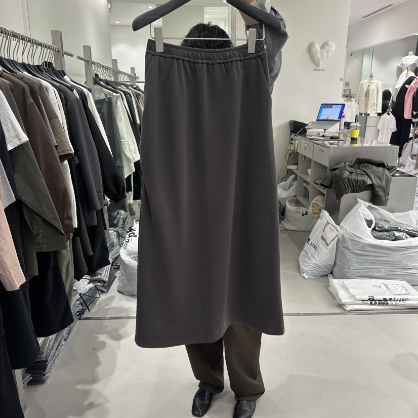 DIARRA韓國代購女裝新品26春夏真品熱賣時尚人氣休閑長裙DIARRA長裙圖色1