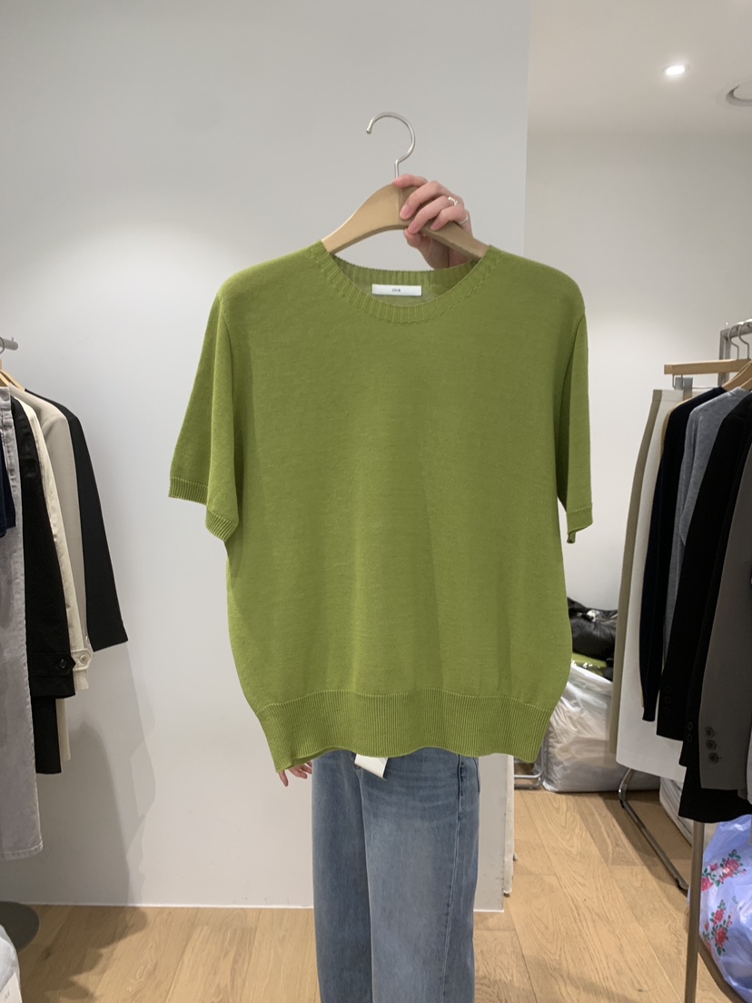 OUR-A/NOVAE東大門直郵女士新品人氣熱賣職業推薦T恤棉布OUR-A/NOVAET恤圖色2