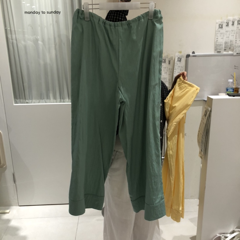 MONDAY TO SUNDAY東大門代購女裝新款時尚真品休閑休閑褲MONDAY TO SUNDAY休閑褲