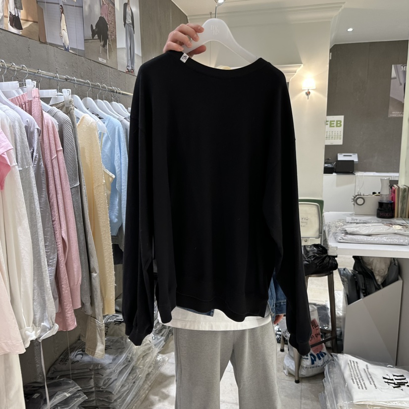 MIXXIN東大門代購女裝新品26春夏人氣休閑職業真品時尚衛衣MIXXIN衛衣圖色3