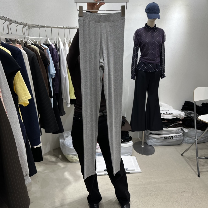 INNI東大門直郵女士新品人氣時尚職業真品休閑打底褲鯊魚褲inni打底褲/鯊魚褲圖色1