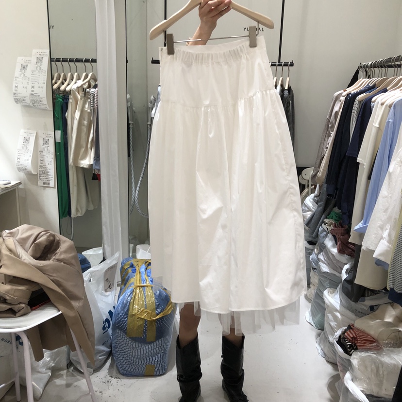 YUNBAL東大門代購女裝新品人氣熱賣休閑26春夏半身裙中短裙YUNBAL半身裙/中短裙