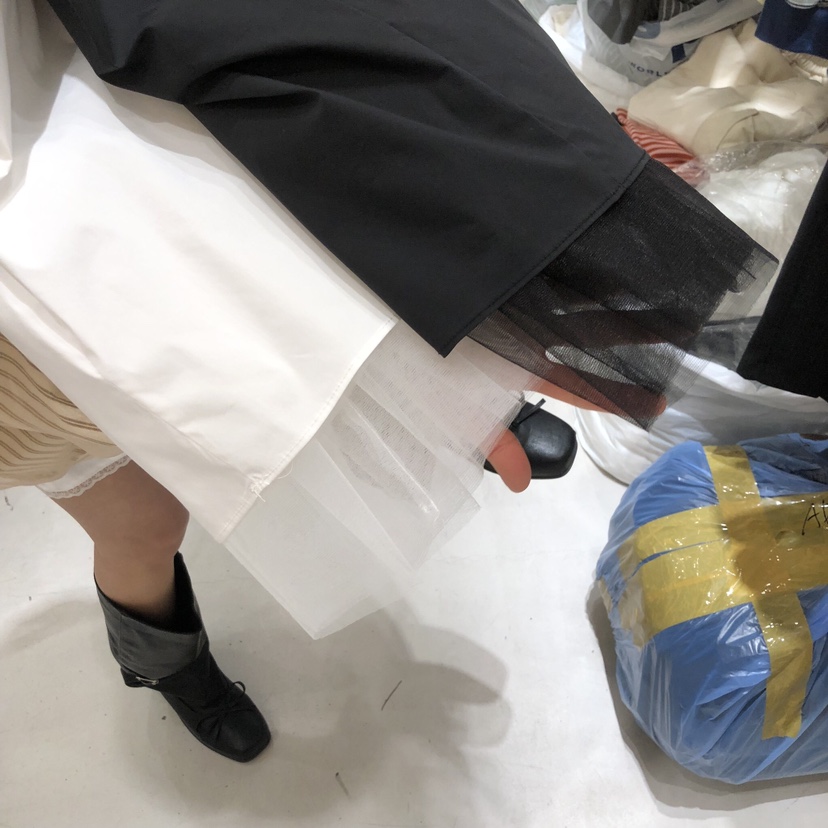 YUNBAL東大門代購女裝新品人氣熱賣休閑26春夏半身裙中短裙YUNBAL半身裙/中短裙